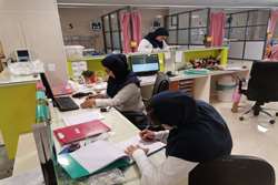 خدمت رسانی به بیش از  5600 نفر در ایام نوروز در بیمارستان شهدای سلامت نی ریز