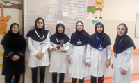تقدیر از پرستاران نمونه اخلاق و حجاب برتر در بیمارستان شهدای سلامت نی‌ریز