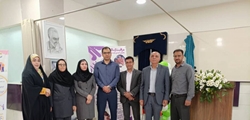برگزاری مراسم افتتاحیه جشنواره سالمند توانمند در بیمارستان شهدای سلامت شهرستان نی ریز 